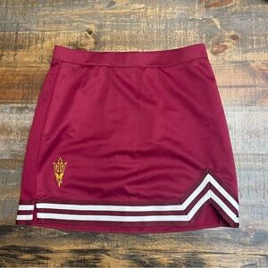 Arizona state university women’s cheer skirt